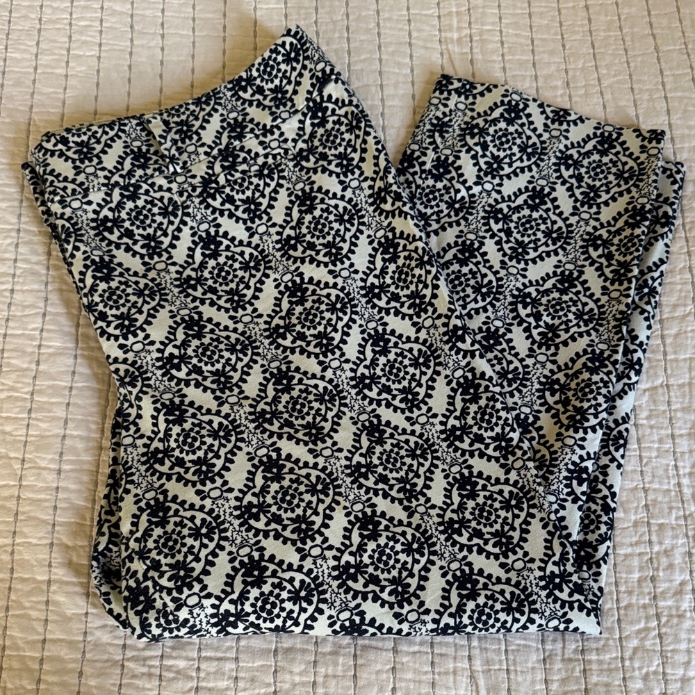 Patterned loft Julie pants